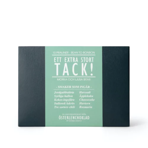 Presenttips - handgjorda praliner i snygg ask